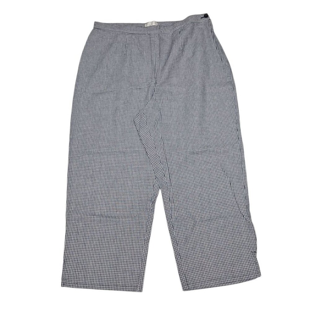 Christopher and Banks Cropped Pants Capri‎ Side Zip Womens 14